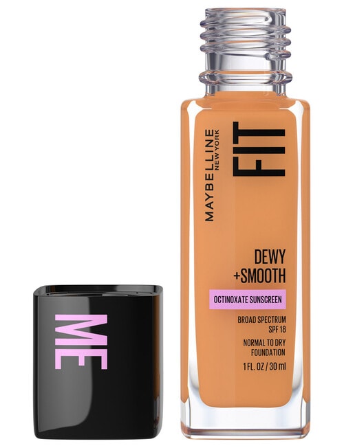 Maybelline Fit Me Dewy + Smooth Foundation Makeup SPF18, 30 ml product photo View 02 L