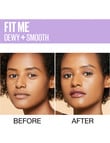 Maybelline Fit Me Dewy + Smooth Foundation Makeup SPF18, 30 ml product photo View 06 S