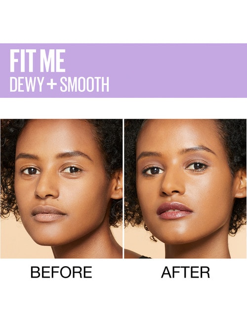Maybelline Fit Me Dewy + Smooth Foundation Makeup SPF18, 30 ml product photo View 06 L