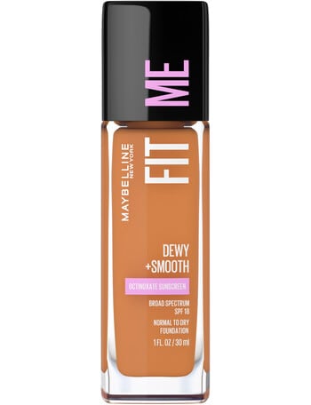 Maybelline Fit Me Dewy + Smooth Foundation Makeup SPF18, 30 ml product photo