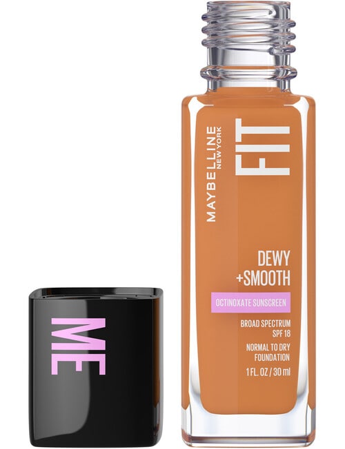 Maybelline Fit Me Dewy + Smooth Foundation Makeup SPF18, 30 ml product photo View 02 L
