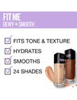 Maybelline Fit Me Dewy + Smooth Foundation Makeup SPF18, 30 ml product photo View 07 S
