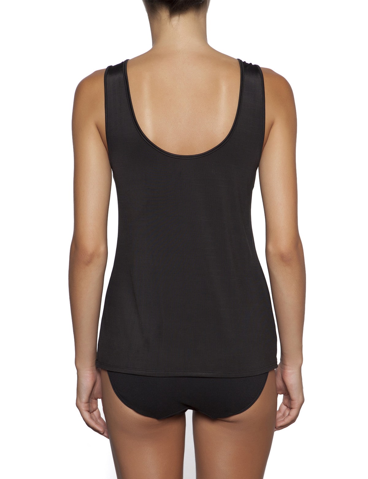 Essence Lace V-Neck Singlet - Camisoles, Slips & Bodysuits