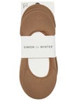 Simon De Winter Super Smoothe Sockette, 3-Pack, Lark product photo