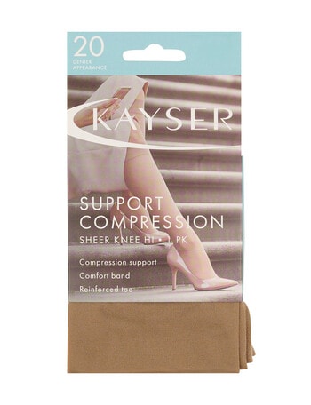 Kayser Leg Support Sheer Knee-High, 20 Denier product photo
