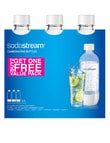Sodastream White 1L Bottles: 2+1 Pack product photo