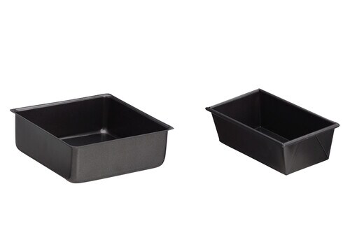 Soffritto Loose Base Square Cake Pan product photo View 02 L