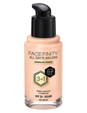 Max Factor Facefinity All Day Flawless 3-in-1 Foundation SPF20 product photo