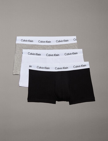 Calvin Klein Low Rise Trunk, 3-Pack product photo