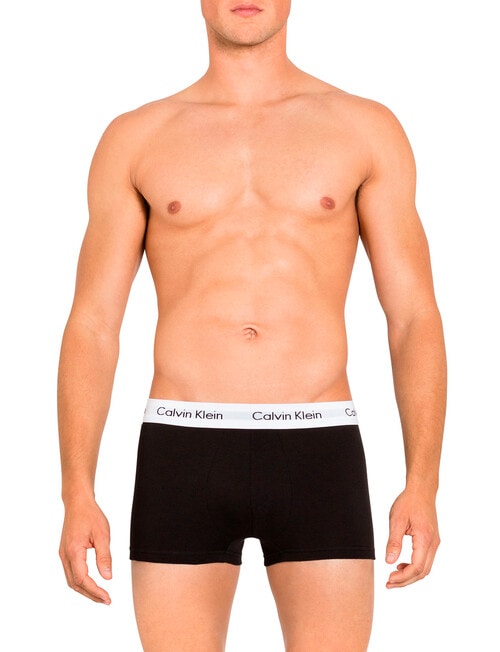 Calvin Klein Low Rise Trunk, 3-Pack product photo View 02 L