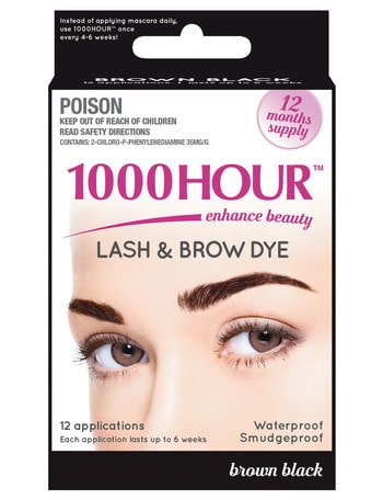 1000HR Lash & Brow Dye Kit - Brown/Black product photo