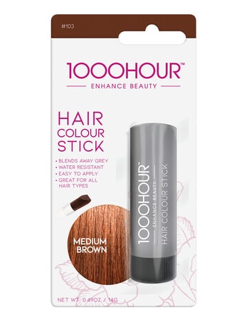 1000HR Touch Up Hair Colour Stick - Medium Brown product photo