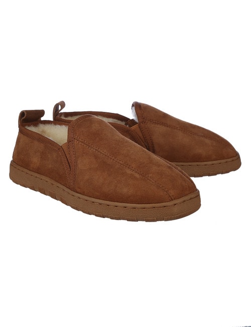 Mi Woollies Charles Slipper, Taupe product photo View 02 L