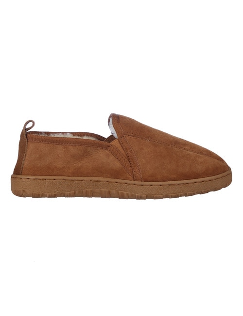 Mi Woollies Charles Slipper, Taupe product photo