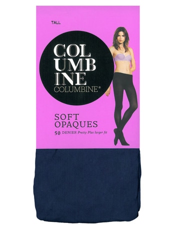 Columbine Plus Opaque Tight, 50D, Navy product photo