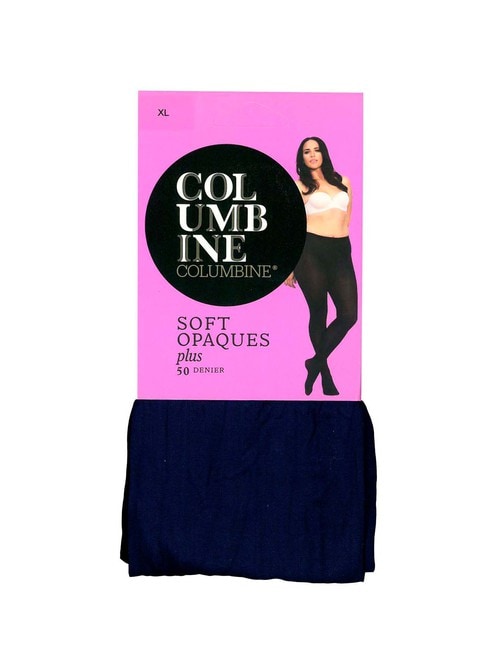 Columbine Plus Opaque Tight, 50D, Navy product photo