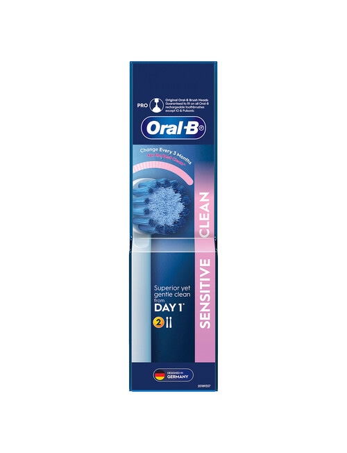 Oral B Sensitive Clean 2-Pack Refills - White, EB17-2ES product photo View 02 L