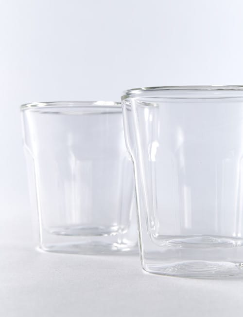 Baccarat Barista Facet Double-Wall Glasses, 90ml, Set-of-2 product photo View 02 L