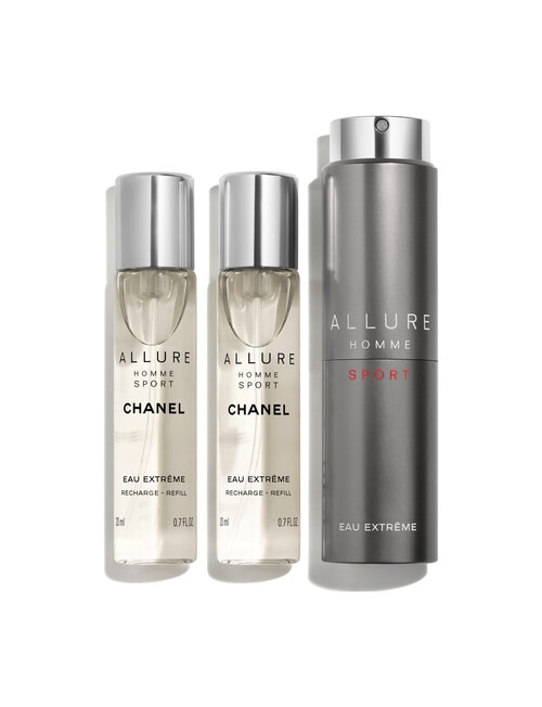CHANEL ALLURE HOMME SPORT EAU EXTR&Ecirc;ME Twist and Spray Refillable Bottle - Eau de Parfum 3X20ml product photo