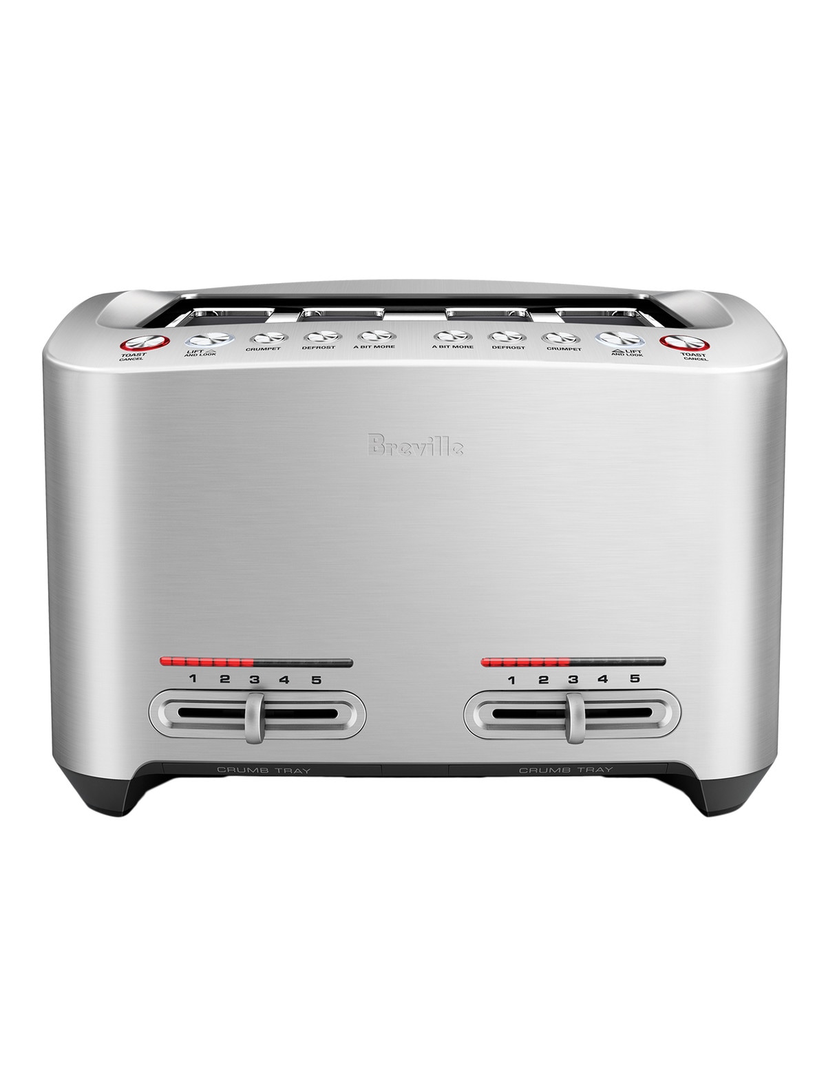 Breville Smart Toast 4Slice Toaster, BTA845 Toasters