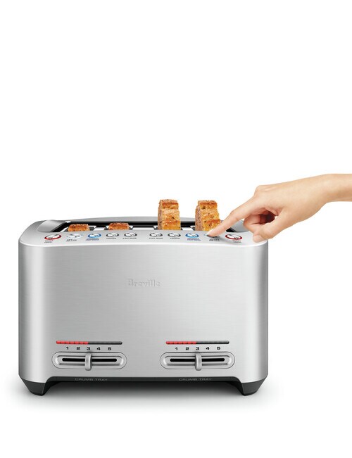 Breville Smart Toast 4Slice Toaster, BTA845 Toasters