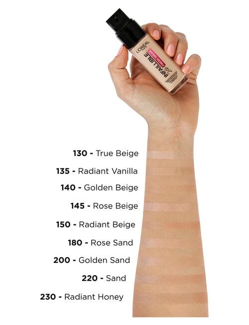 L'Oreal Paris Infallible Freshwear Liquid Foundation SPF25 product photo View 05 L