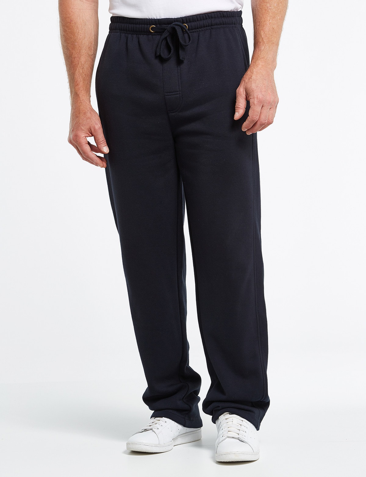 Buy Men Premium Cotton Slate Grey Trackpant - UnderJeans by Spykar