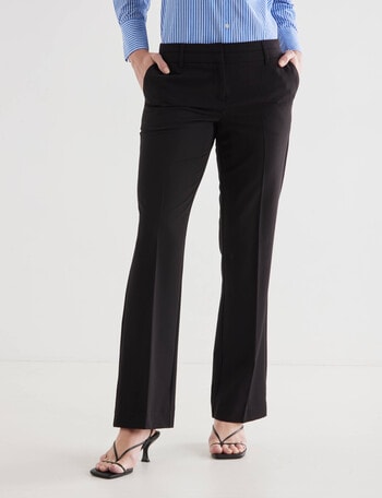 Oliver Black Two-Way-Stretch Bootleg Pant, Black product photo