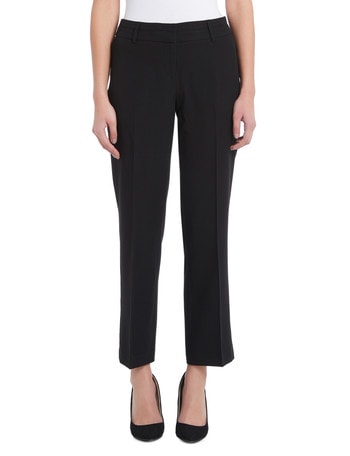 Oliver Black Two-Way-Stretch Classic Pant, Shorter-Length, Black product photo