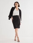 Oliver Black 2-Way Stretch Pencil Skirt, Black product photo View 05 S