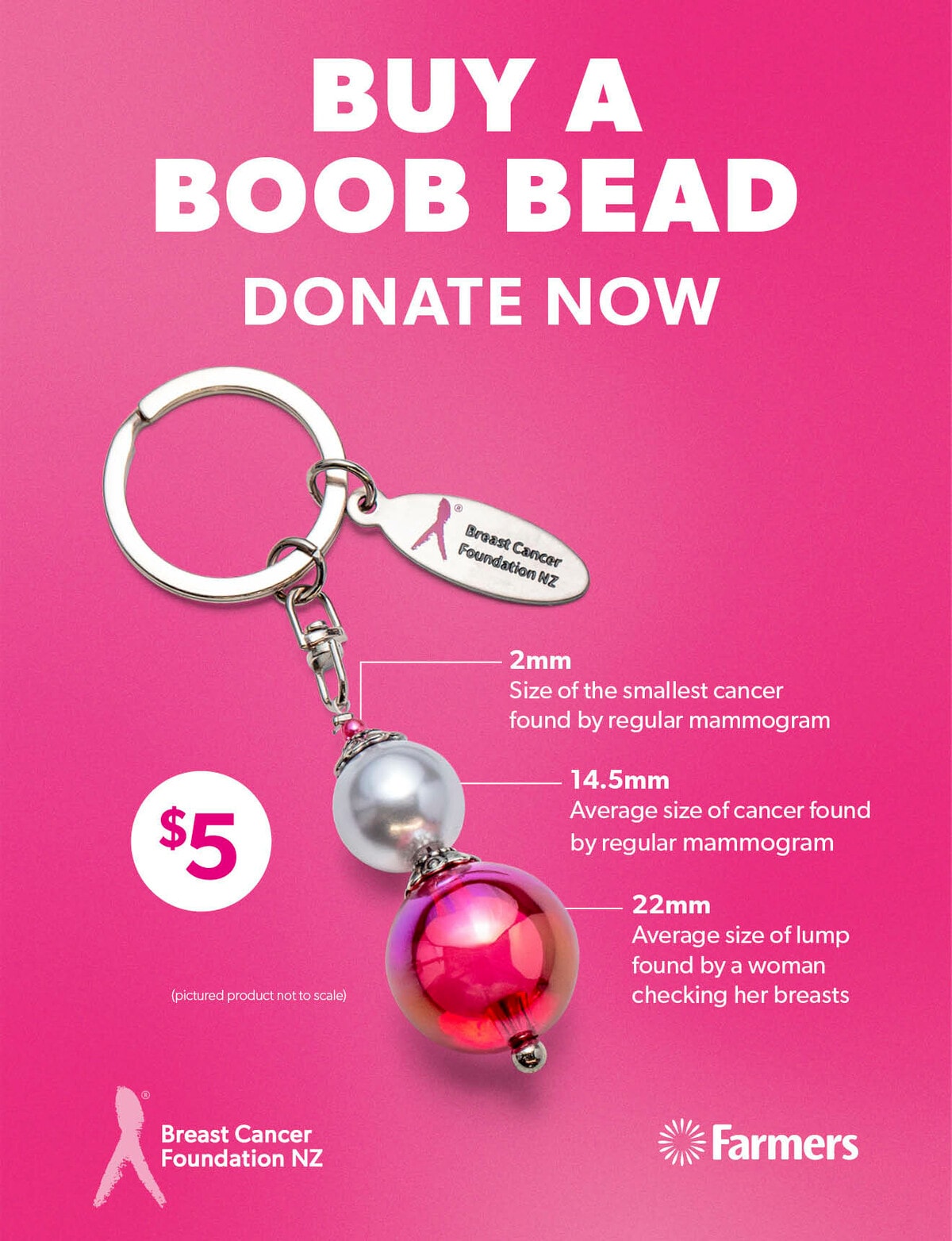 Breast Cancer Foundation iconic Boob beads are back for October