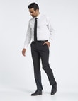 Van Heusen Long-Sleeve Plain Shirt, Euro Fit, White product photo View 03 S