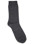 Columbine Comfort Top Wool Crew Sock product photo View 02 S