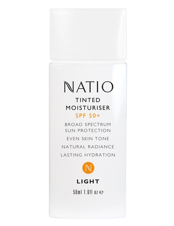 Natio SPF50 Tinted Moisturiser + SPF50 product photo