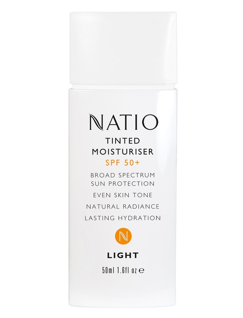 Natio SPF50 Tinted Moisturiser + SPF50 product photo