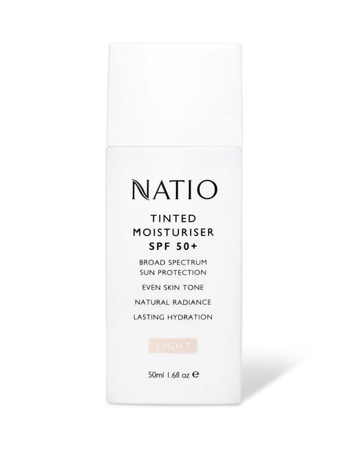 Natio SPF50 Tinted Moisturiser + SPF50 product photo