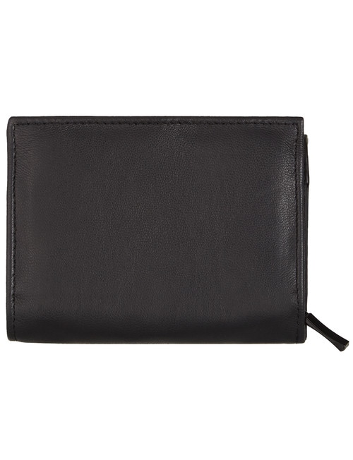 Milano Small Trifold Wallet, Black - Wallets