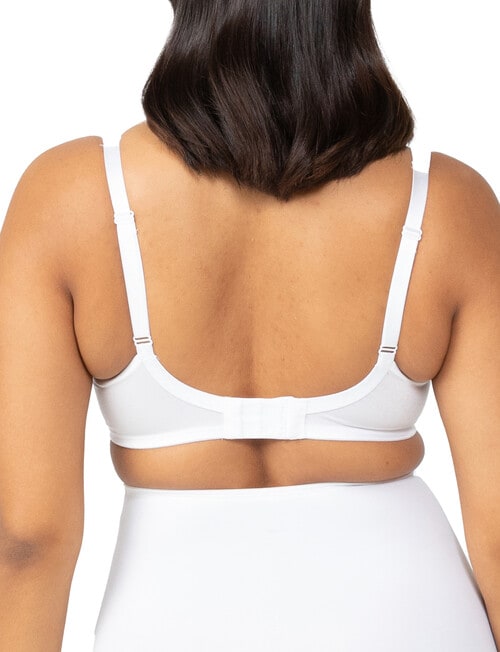 Triumph Lacy Minimiser Bra, White, C-G product photo View 02 L