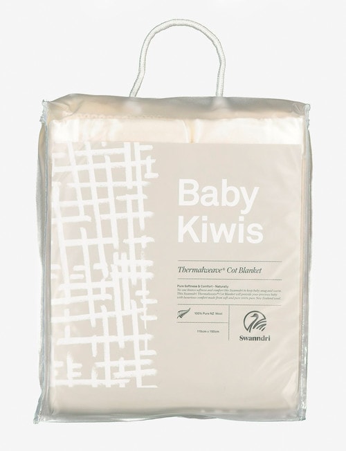 Swanndri Thermalweave Blanket, Cream product photo