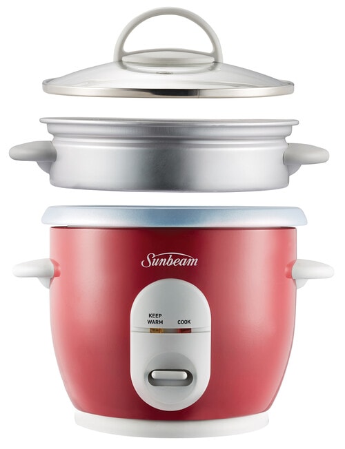 Sunbeam 3 Cup Rice Cooker, RC1000R product photo View 02 L