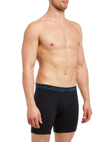 Jockey Performance Cool Active Midway Trunk, Black product photo