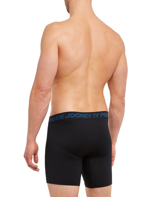 Jockey Performance Cool Active Midway Trunk, Black product photo View 02 L