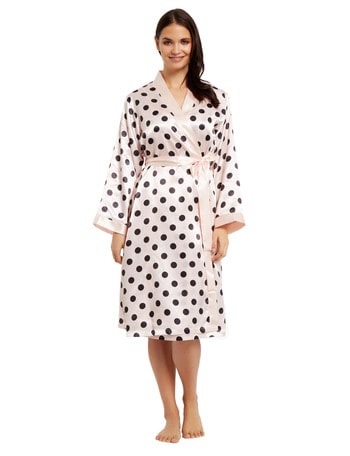 Lyric Satin Spot Robe product photo