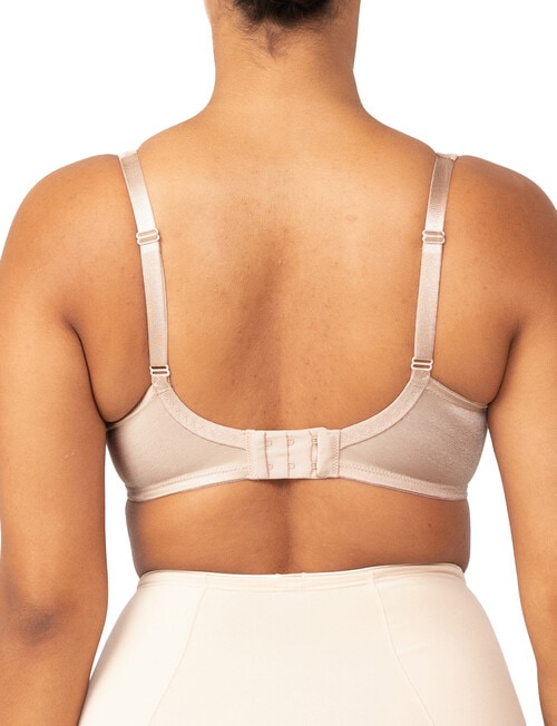 Triumph Lacy Minimizer Bra, Beige, 10C product photo View 02 L