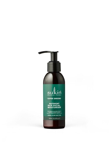Sukin Super Greens Facial Moisturiser, 125ml product photo
