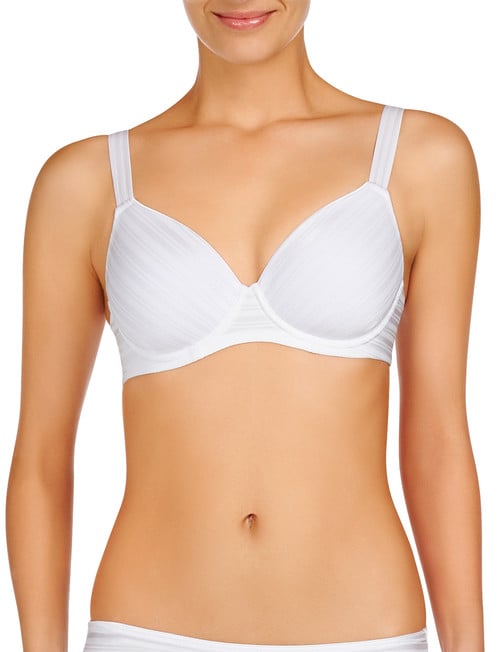 Bendon Rita Full Coverage Contour Bra, White, B-E product photo