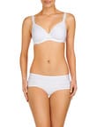 Bendon Rita Full Coverage Contour Bra, White, B-E product photo View 03 S