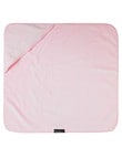 Mum 2 Mum Hooded Towel, Baby Pink product photo