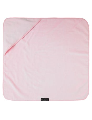 Mum 2 Mum Hooded Towel, Baby Pink product photo