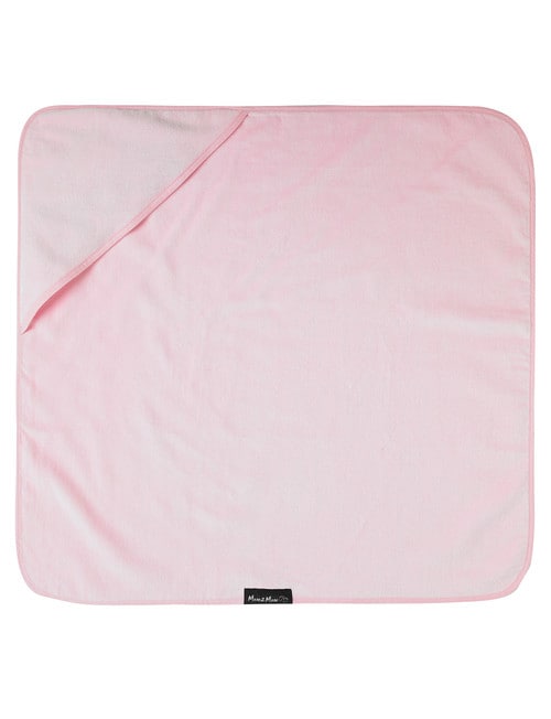 Mum 2 Mum Hooded Towel, Baby Pink product photo